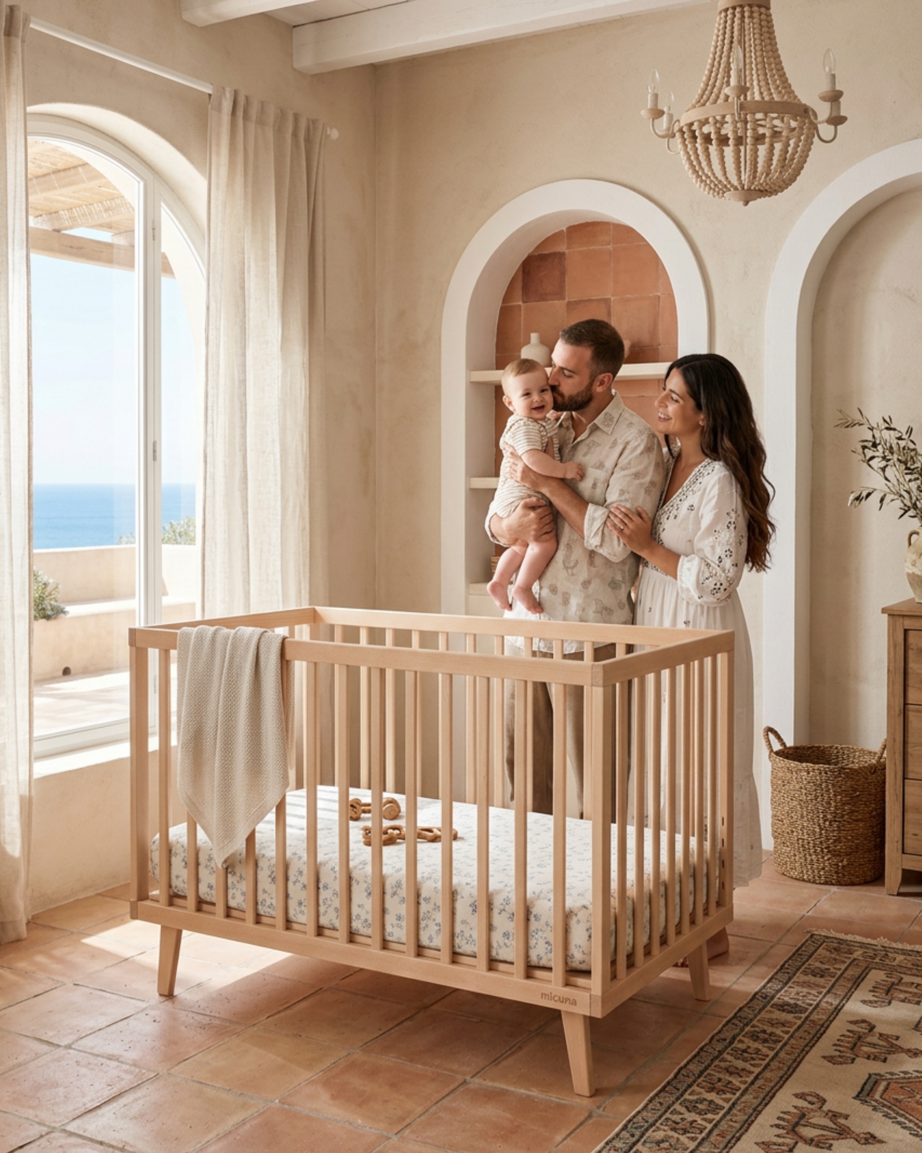 La cuna Mencía está diseñada para adaptarse a cada hogar y a cada estilo. Disponible en diferentes acabados, combina la calidez de la madera con un diseño atemporal y funcional que nunca pasa de moda.
Con varias alturas de somier y un diseño evolutivo pensado para acompañar el crecimiento de tu bebé, Mencía se convierte en ese mueble que forma parte de los primeros y más bonitos recuerdos en familia.
¿Cuál es tu favorita? Blanco-topo, blanco-madera, madera o mint-madera, cuéntanos🤍✨
